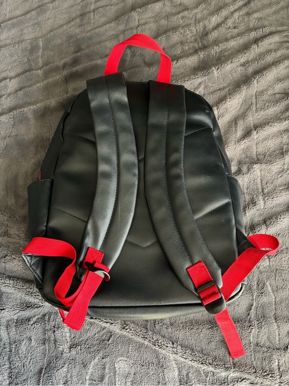 Stranger Things Hellfire Club Black Faux Leather Backpack